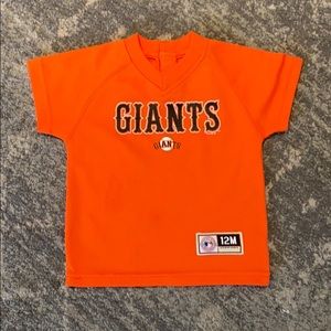 Baby San Francisco Giants Jersey Top Tee 12M
